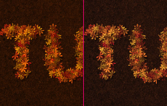 Efek Teks Autumn Colorful langkah 8