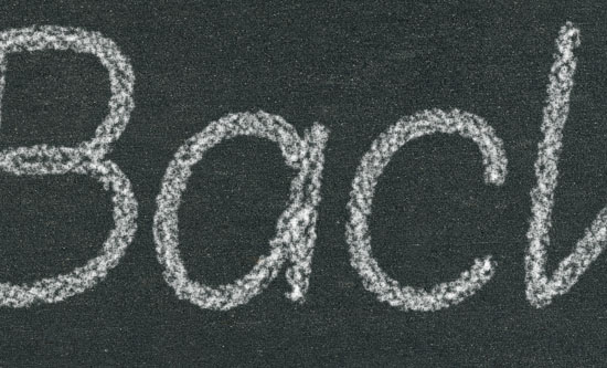 Chalk Text Effect step 4