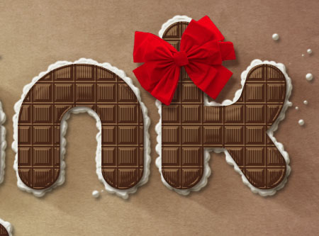 Chocolate Bar Text Effect step 9