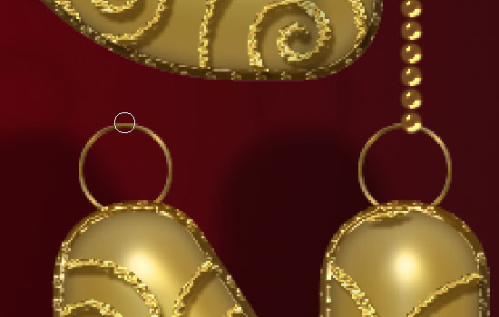 Decorated Gold Metallic Text Effect step 11