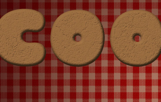 Gingerbread Cookies Text Effect step 2