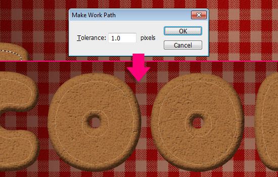 Gingerbread Cookies Text Effect step 5