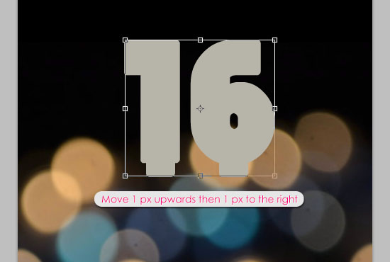 Number Candles Text Effect step 4