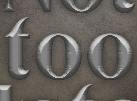Old Decorated Metal Text Effect step 2