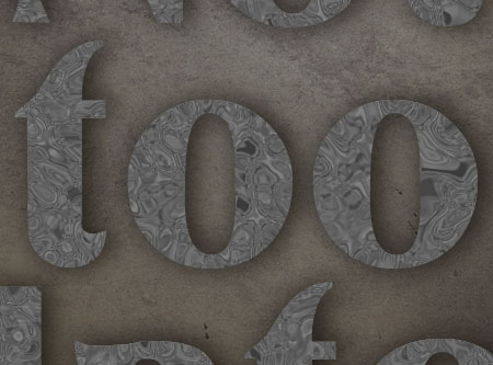 Old Decorated Metal Text Effect step 4