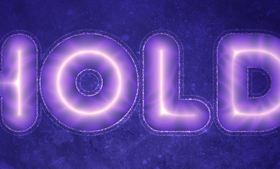 Glow Font