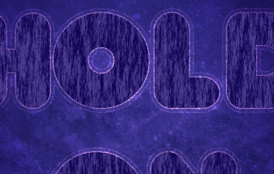 Purple Glow Text Effect step 4