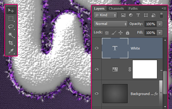 Snowy Festive Text Effect step 8