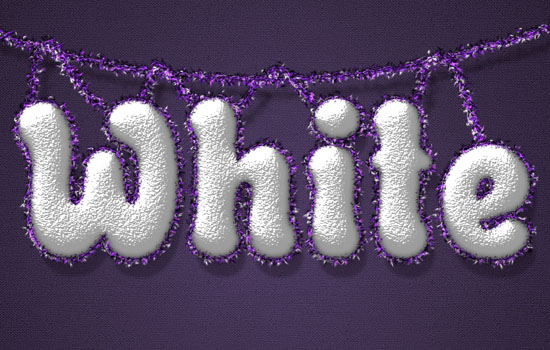 Snowy Festive Text Effect step 9