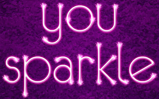 Sparkling Text Effect Sparkle PSD Font Background  Textuts