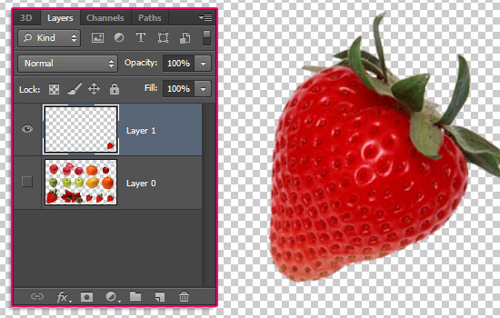 Strawberry Text Effect step 12