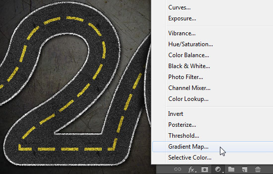 Striped Road Inspired Text Effect step 9