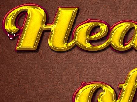 Stylish Gold Text Effect step 7