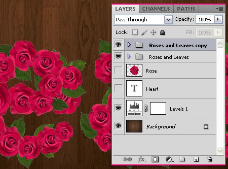Velvet Roses Text Effect step 7