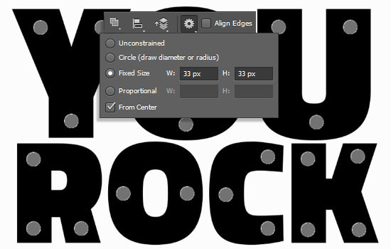 3D Layered Blocks Text Effect step 1