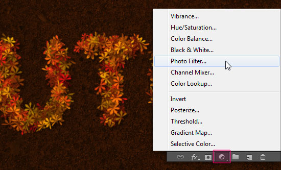 Colorful Autumn Text Effect step 8