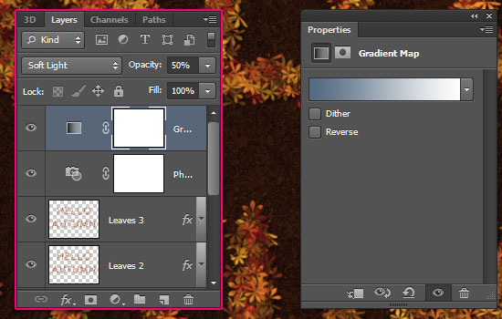 Colorful Autumn Text Effect step 8