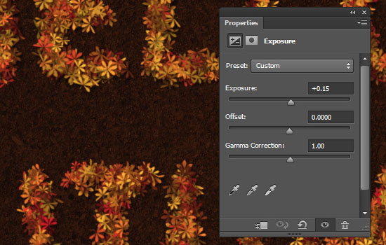 Colorful Autumn Text Effect step 8