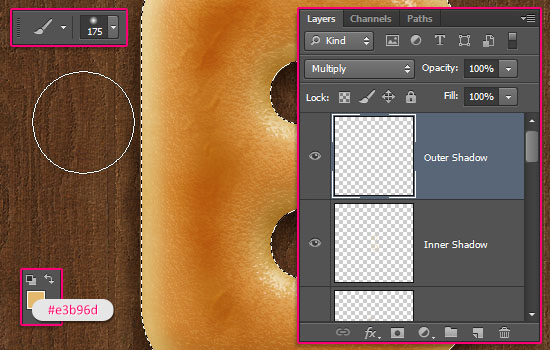 Delicious Bagels Text Effect step 11