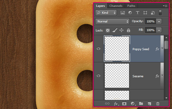 Delicious Bagels Text Effect step 13