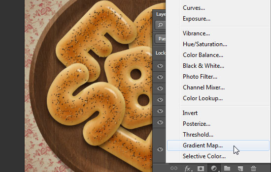Delicious Bagels Text Effect step 14