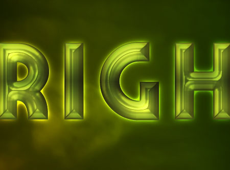 Bright Retro Text Effect step 3