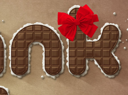 Chocolate Bar Text Effect step 9