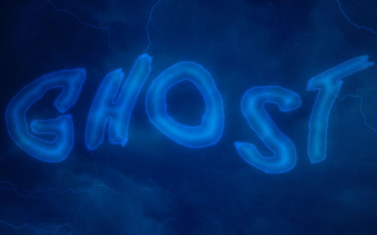 Ghostly Text Effect