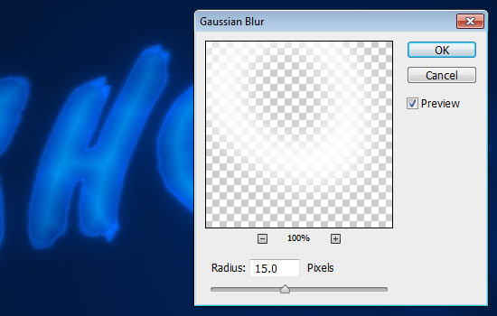 Ghostly Text Effect step 4