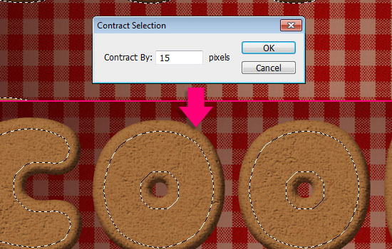 Gingerbread Cookies Text Effect step 5