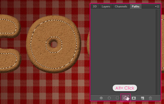 Gingerbread Cookies Text Effect step 5