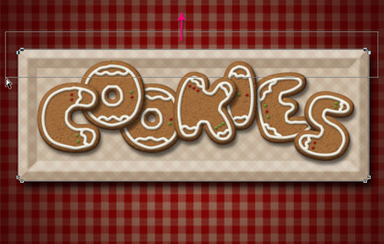 Gingerbread Cookies Text Effect step 11