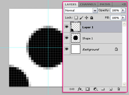 Glowing Polkadots Text Effect step 3