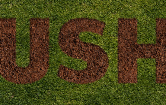 Grass and Dirt Text Effect step 5