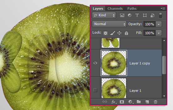 Kiwi Text Effect step 4