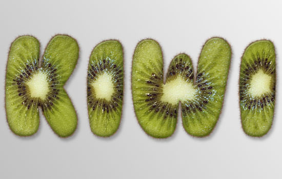 Kiwi Text Effect step 6