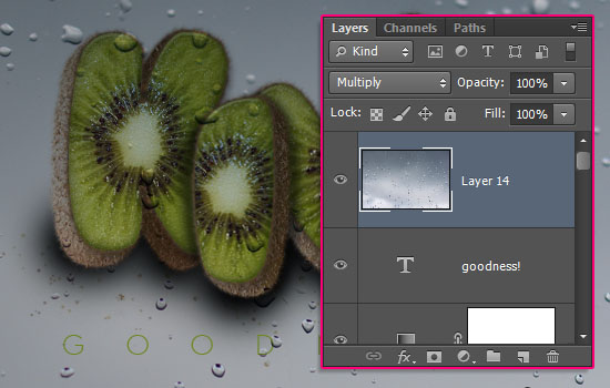 Kiwi Text Effect step 11