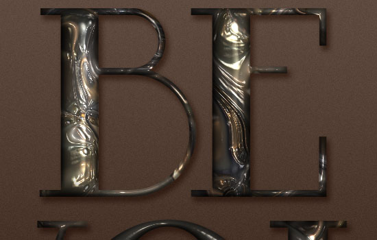 Metallic Marble Text Effect step 5