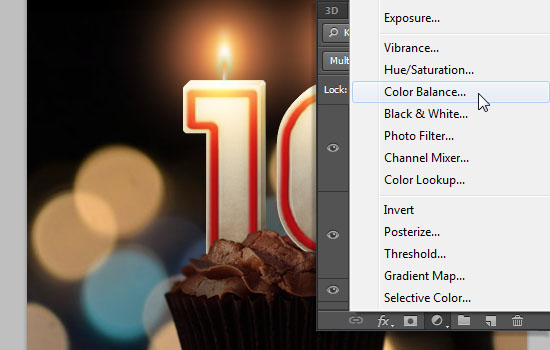 Number Candles Text Effect step 22