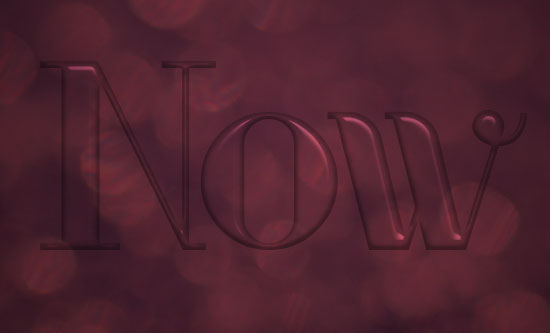 Ombre Text Effect step 3