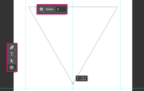 Pennant Banner Text Effect step 1