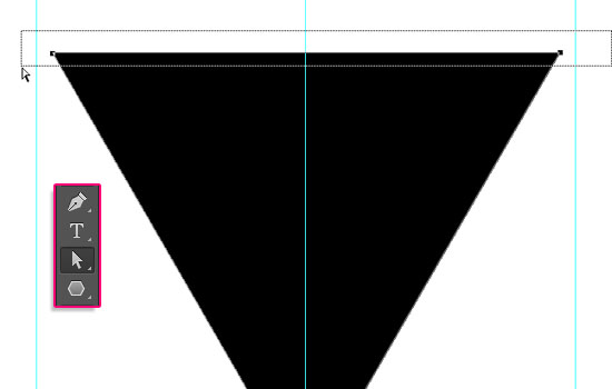 Pennant Banner Text Effect step 1