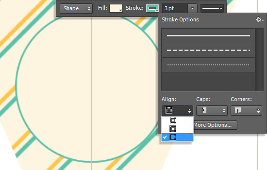 Pennant Banner Text Effect step 2