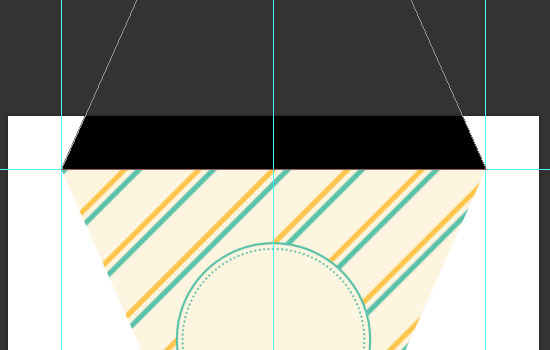 Pennant Banner Text Effect step 3