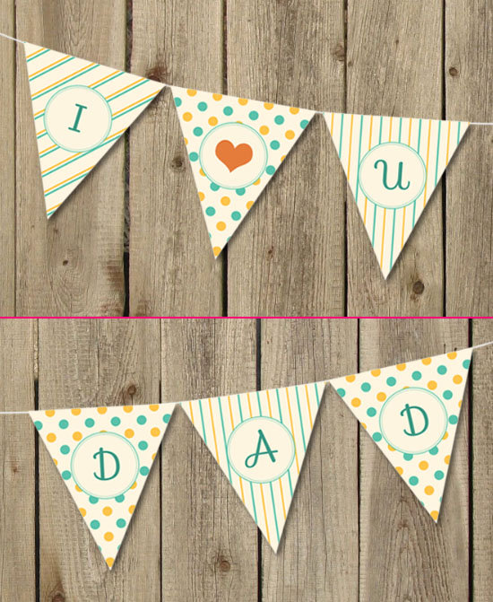 Pennant Banner Text Effect step 6