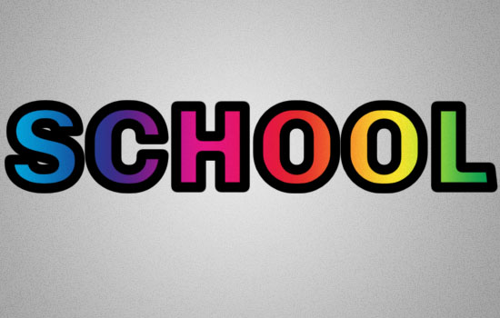 Retro Prism Sticker Text Effect step 3