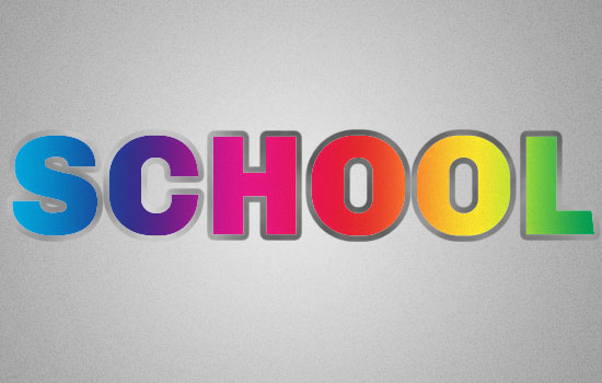 Retro Prism Sticker Text Effect step 4