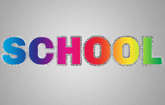 Retro Prism Sticker Text Effect step 4