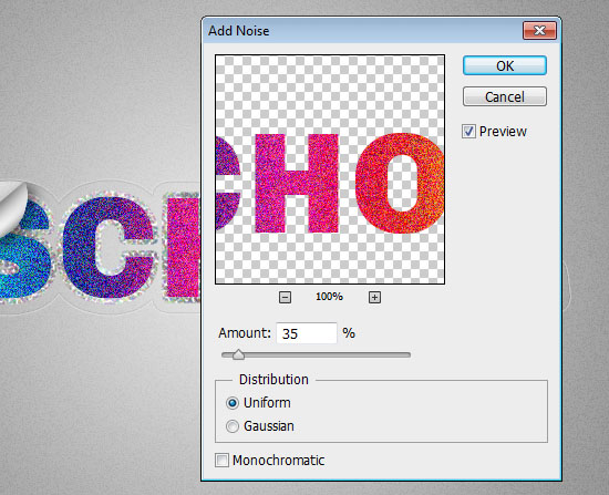 Retro Prism Sticker Text Effect step 10