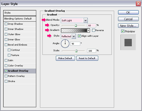 Sharp Fold Text Effect step 6